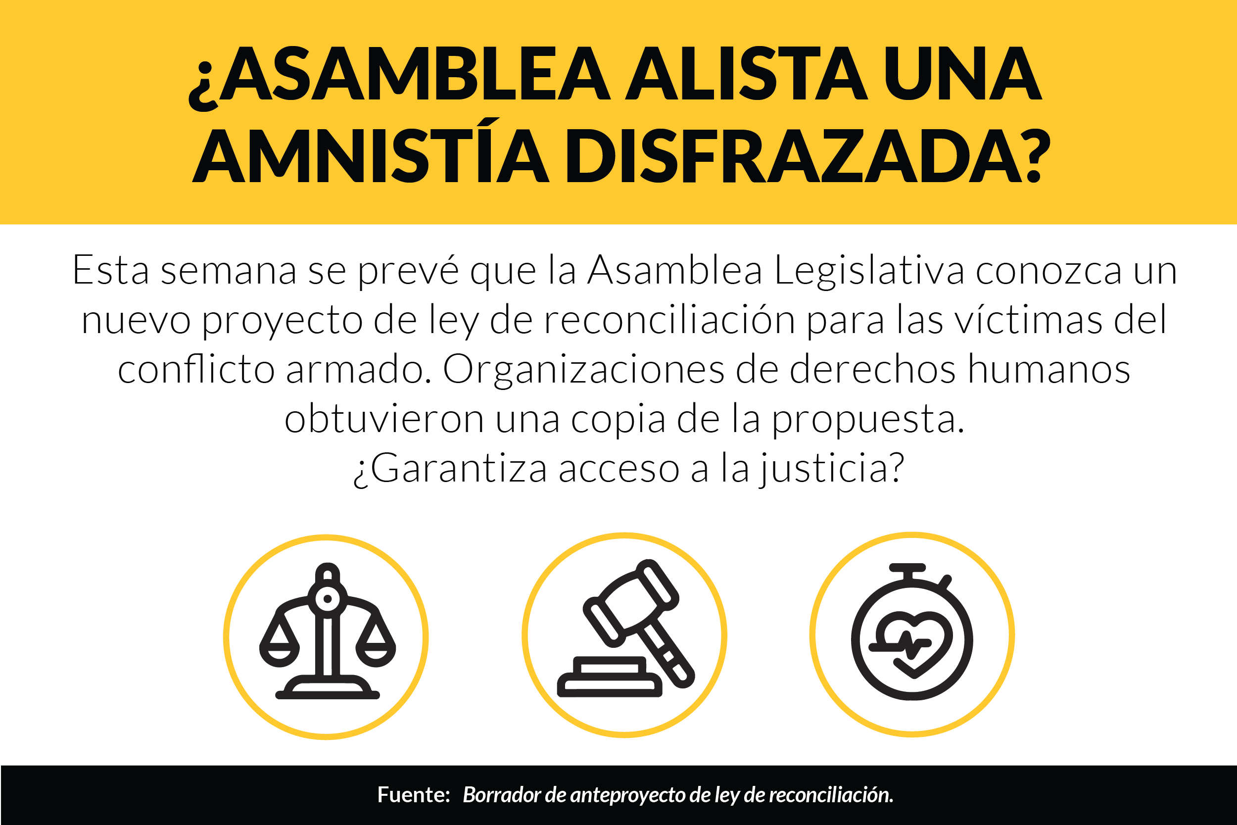 ¿Asamblea alista una amnistía disfrazada?